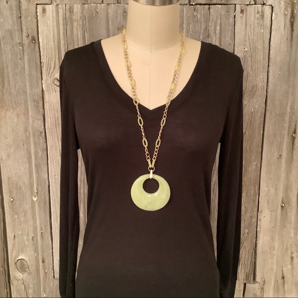Vintage MOD Circle Necklace